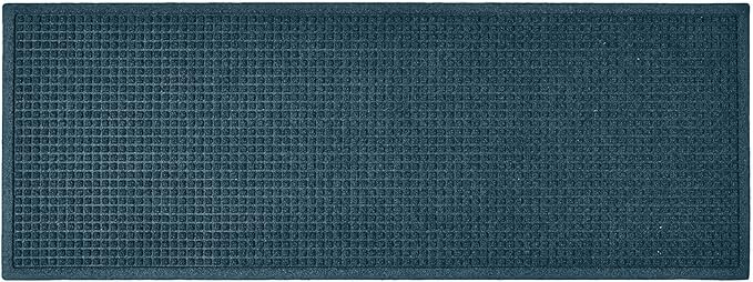Hudson Exchange (22"x60", Navy) Waterhog Fashion Runner Floor Mat