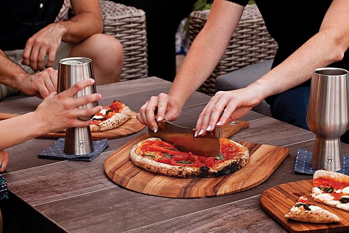 Ironwood Gourmet Napoli Pizza Peel, Acacia Wood 14 x 20 x 0.5 Inches