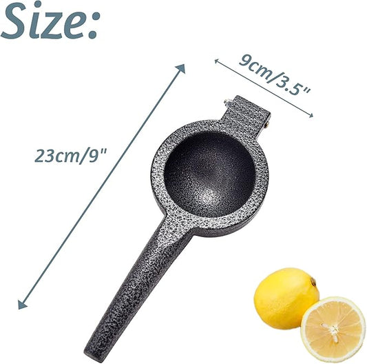 ARC Cast Iron Lime Juicer Lime Squeezer Lemon Squeezer, Heavy Duty Hand Juicer for Oranges, Pomegranate, Lemons & Limes(3.5"), J-001