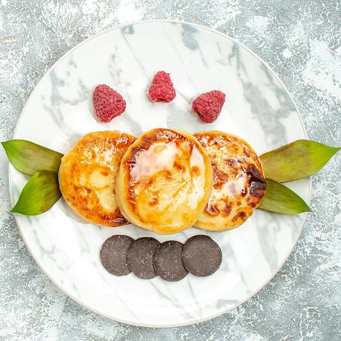 Brightalk Yorkshire Pudding Pan Set of 2, 4-Cup Nonstick Muffin Top Pan, Shallow Whoopie Pies Pan for Hamburger, Eggs, Sandwiches