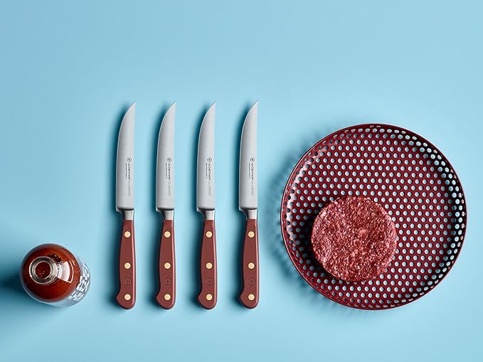 WÜSTHOF Classic Tasty Sumac 4 Piece Steak Knife Set