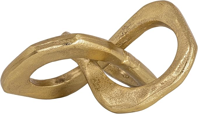 Bloomingville Gold Abstract Metal Figurine
