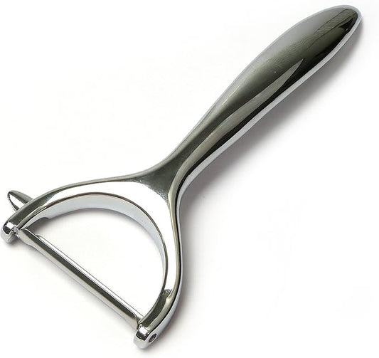 RSVP International Vegetable Peelers and Slicing Kitchen Collection, Y-Shaped Peeler, Stainless Steel