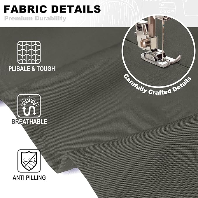 chef apron bib tool apron for man woman cross back straps with 4 pockets for kitchen cooking gardening baking working