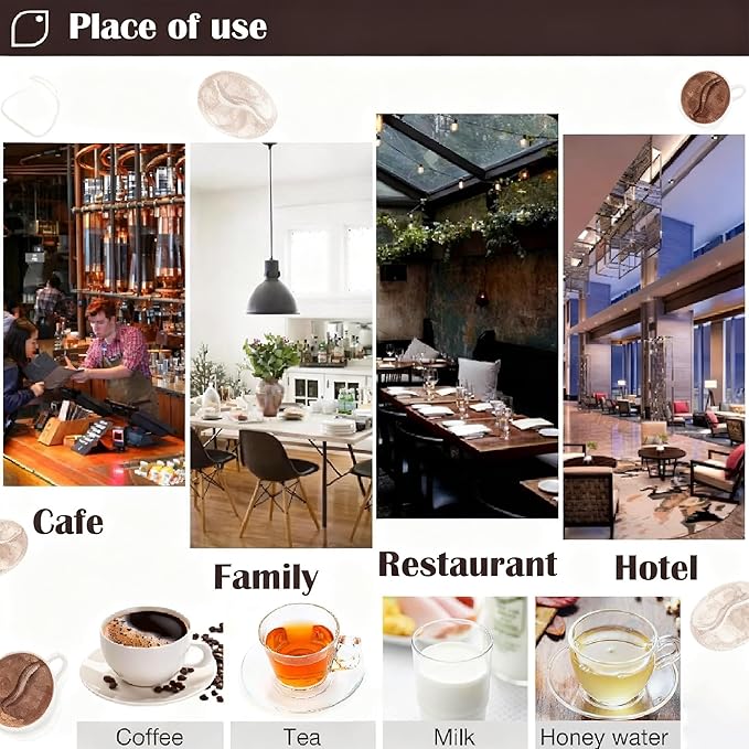 OwnLifeYF Commercial Double Coffee Carafe Warmer, Stainless Steel, 2 Burners Decanter Warmer Plate,Suitable for Café, Break Room, Buffet, Event and Commercial Use (US Plug 110V)