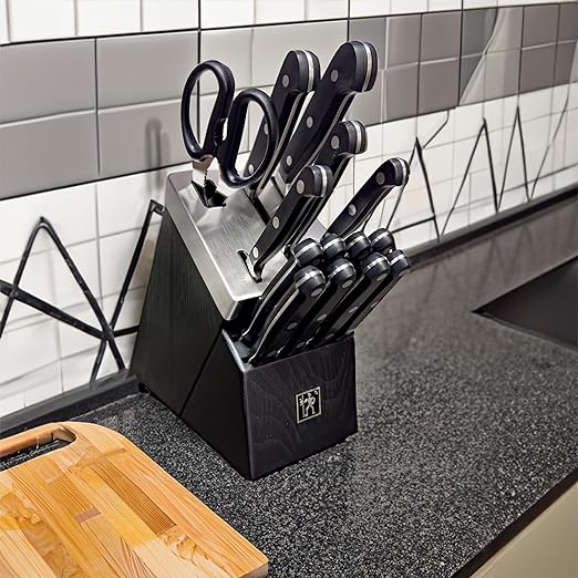 HENCKELS Classic 15-pc Self-Sharpening Knife Block Set