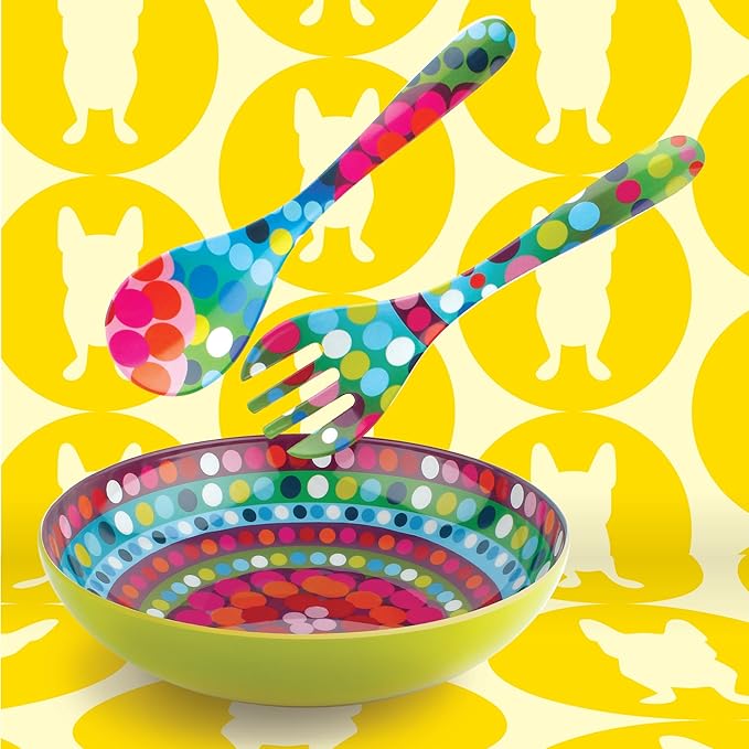 French Bull 11.75" Serving Bowl - Melamine Dinnerware - Salad, Mixing, Pasta (Bindi)