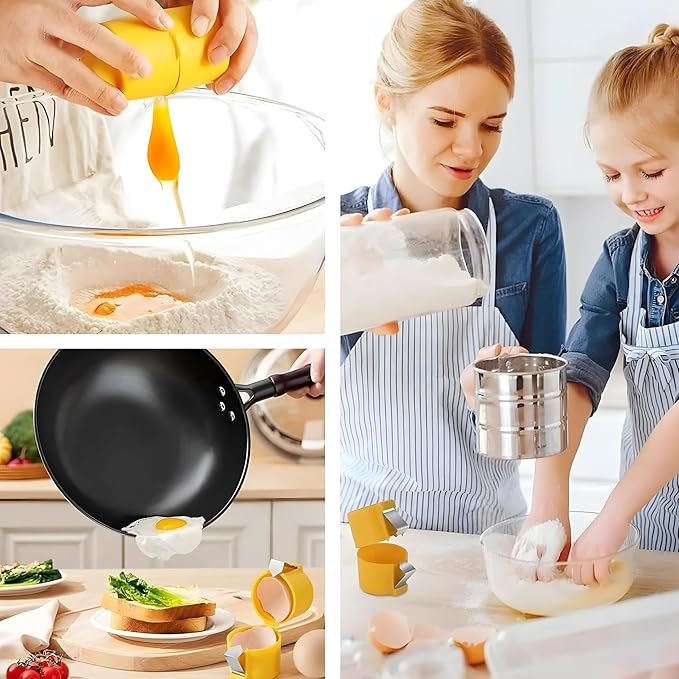 Precision Eggshell Opener– Stainless Steel Soft & Hard Boiled Egg Cutter, Heavy-Duty Shell Cracker for Clean, Perfect Cuts –Easy Breakfast Tool for Home, Chefs & Restaurants –No Mess, No Shell Pieces