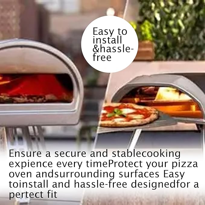 YMHYJY fits for Gozney Roccbox Pizza Oven Rubber feet Surface and Pedestals (pack of 6)