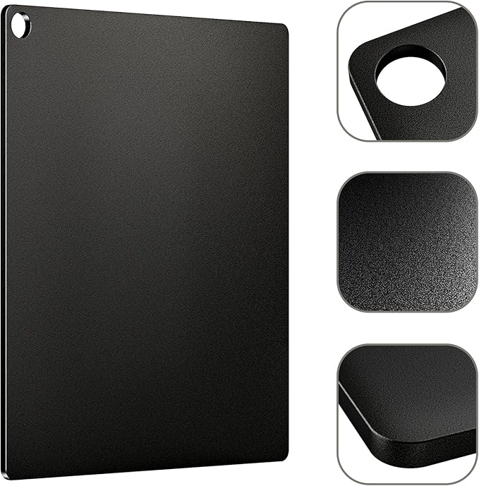 Onlyfire Pizza Steel Sheet for Oven BBQ and Grill - 16 x 14 inch Non-Stick Metal Baking Sheet with High Performance Conductive Grilling Surface for Pizza Bread