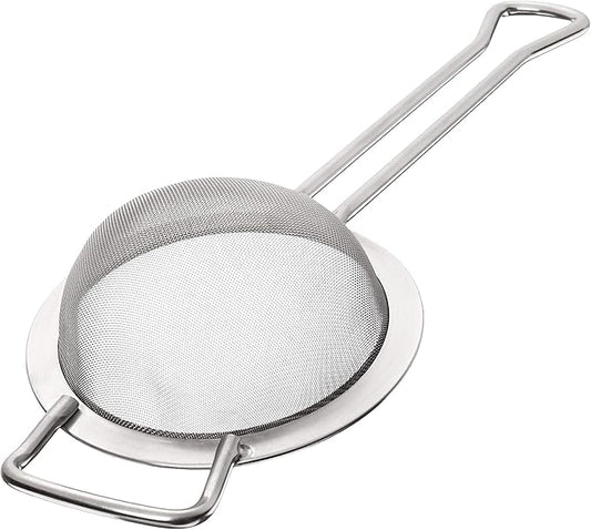 Küchenprofi Heavy Duty Fine Mesh Stainless Steel 3-Inch Classic Strainer, Metallic