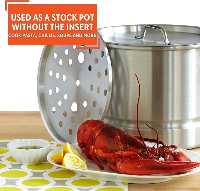 IMUSA 52qt Aluminum Steamer