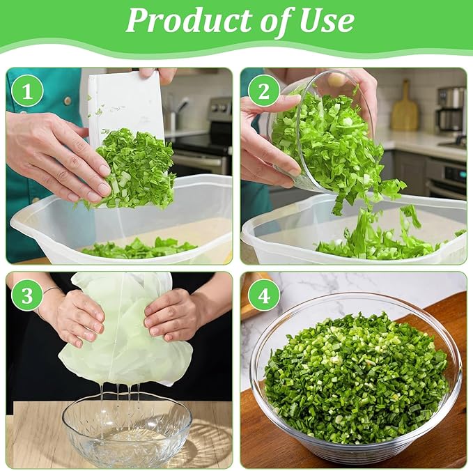 8 PCS Cheese Cloth Bag for Straining, Bowl-shaped Nylon Mesh Strainer Bag, Nut Milk Yogurt Strainer, Reusable Fine Mesh Cheesecloth for Straining Squeezing Vegetable