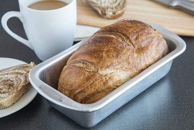 Doughmakers Loaf Pan Commercial Grade Aluminum 8.5" x 4.5"