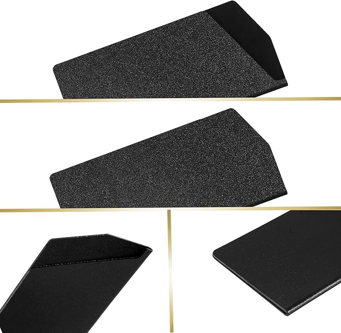 XYJ Universal Knife Edge Guards 2 Pcs ABS Knife Cover Set for Kitchen Sheath Protector
