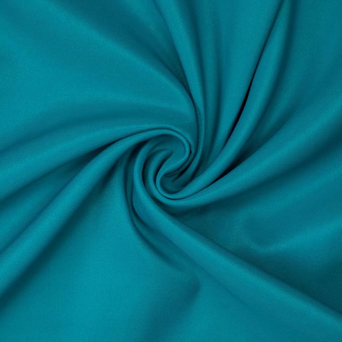 Gee Di Moda Round Tablecloth - 120 Inch Caribbean Round Table Cloth for 60 to 96 Inch Round Tables - Heavy Duty Washable Fabric - for Buffet Table, Holiday Party, Dinner, Wedding & Baby Shower
