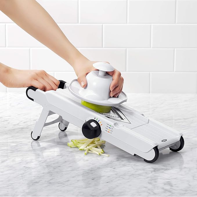 OXO Good Grips V-Blade Mandoline Slicer, White (1155700)