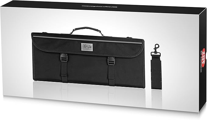 Top Cut P2 Series 1020120 Swedish 12C27 Steel 9-Piece Knife Bag Set