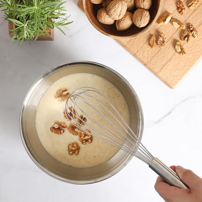 Sur La Table Kitchen Essential Steelhaus 1 Piece 12" Stainlees Steel Balloon Whisk
