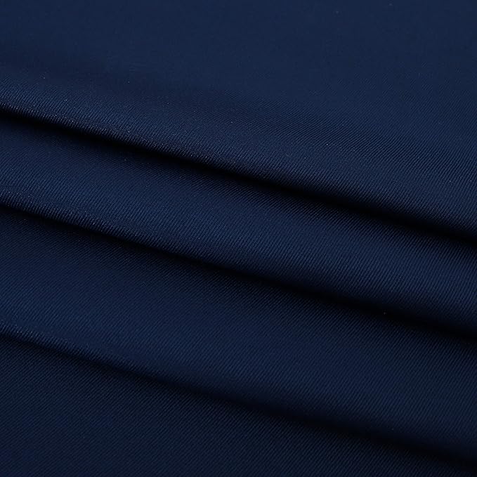 Obstal Rectangle Table Cloth, Oil-Proof Spill-Proof and Water Resistance Microfiber Tablecloth, Decorative Fabric Table Cover for Outdoor and Indoor Use (Navy Blue, 60 x 102 Inch)