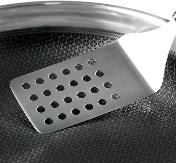Black Cube Frieling Quick Release Cookware Fry Pan - 9.5-Inch - Non Stick Frying Pans - Quick Release Pans - Stainless Steel Non Stick - Stainless Fry Pan Hybrid Cookware