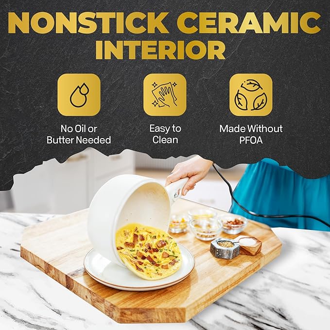 Electric Hot Pot for Cooking, Portable Hotpot Pot Electric Cooker Frying Pan for Dorm Room Essentials, Camping, RVs - 2024 Model