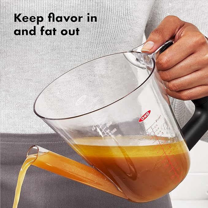 OXO Good Grips 4 Cup Fat Separator,Clear,(Pack of 12)
