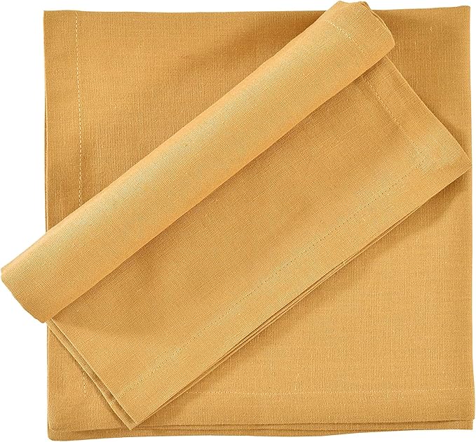 Fingercraft Multicolor Cloth Napkins - Set of 12 Pure Cotton Everyday Lunch Dinner Napkin - Holiday Birthday Party Gift - Soft Washable Absorbent Reusable Napkin Christmas Cloth Napkins Multi Pack