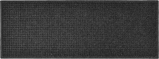 Hudson Exchange (22"x60", Charcoal) Waterhog Fashion Runner Floor Mat