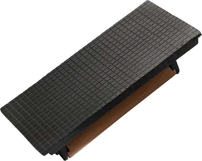 Rectangle Grill Press with Wooden Handle 9 x 5 inches - Heavy Duty, Bacon Press, Burger Press, Panini Press, Meat Press - Ideal Cast Iron Press for Kitchen & Grill by EcoQuality (5)