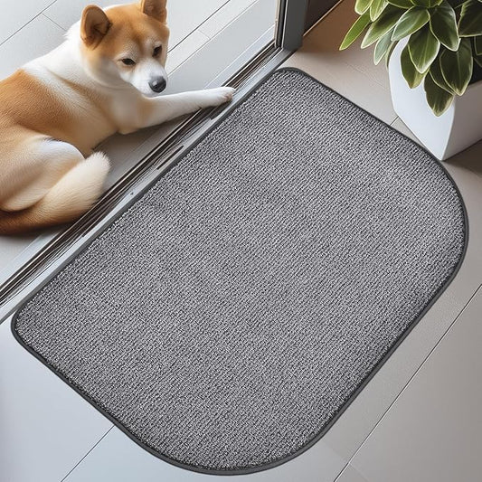 Washable Kitchen Rug 24" x 35.5" / 60cm x 90cm, Non Slip Kitchen Mat for Floor, Absorbent Indoor Throw Rug for Laundry, Bathroom, Bedroom, Door