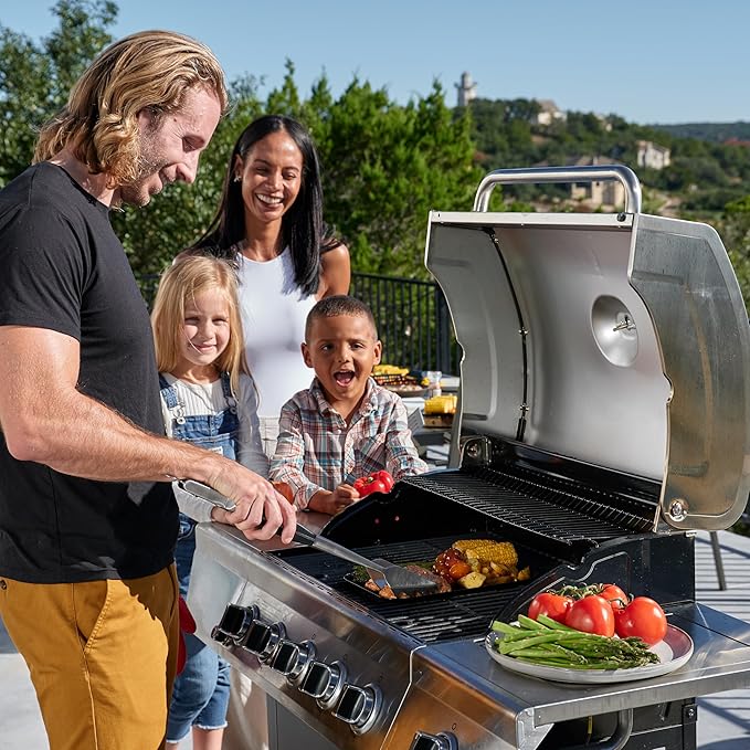 Oscarware Porcelain Coated Grill Topper – 16" x 12" BBQ Accessory for Grilling Meat, Veggies & More – Perfect for Tailgates & Camping