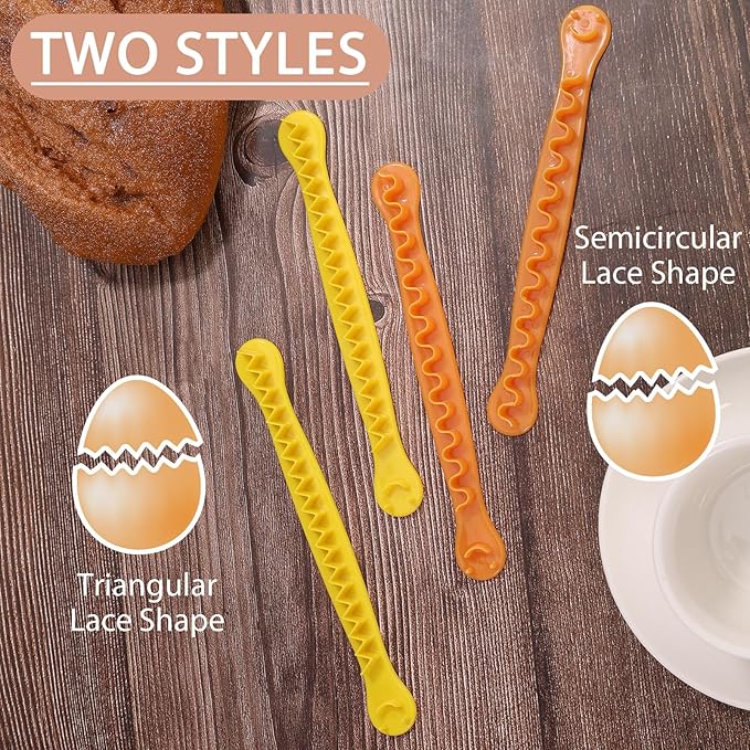 4pcs Fancy Egg Cutter, 6.3in Plastic Flower Shaped Egg Cut with Smile Face Print for Cutting Slicer Peeler Household Shaper Kitchen Gadget(Yellow & Orange)