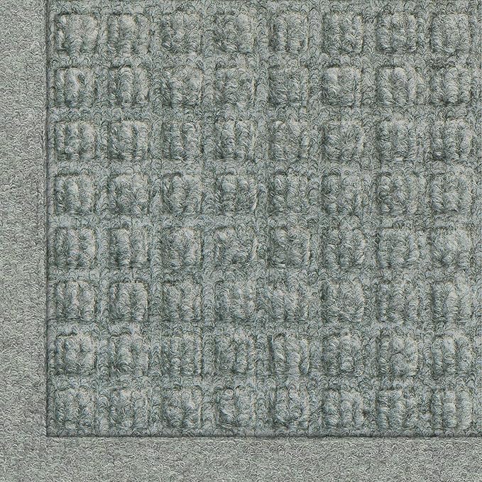 Hudson Exchange (22"x60", Medium Gray) Waterhog Fashion Runner Floor Mat