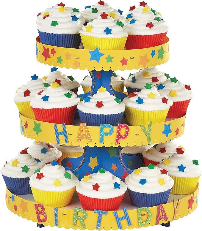 Wilton Cupcake 3-Tier Stand, White