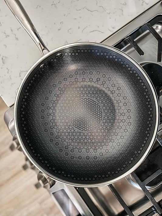 Black Cube CeramicQR Cookware Made in France Quick Release Fry Pan-Ceramic Non-Stick Skillet-For Induction Cooktops, 11-Inch