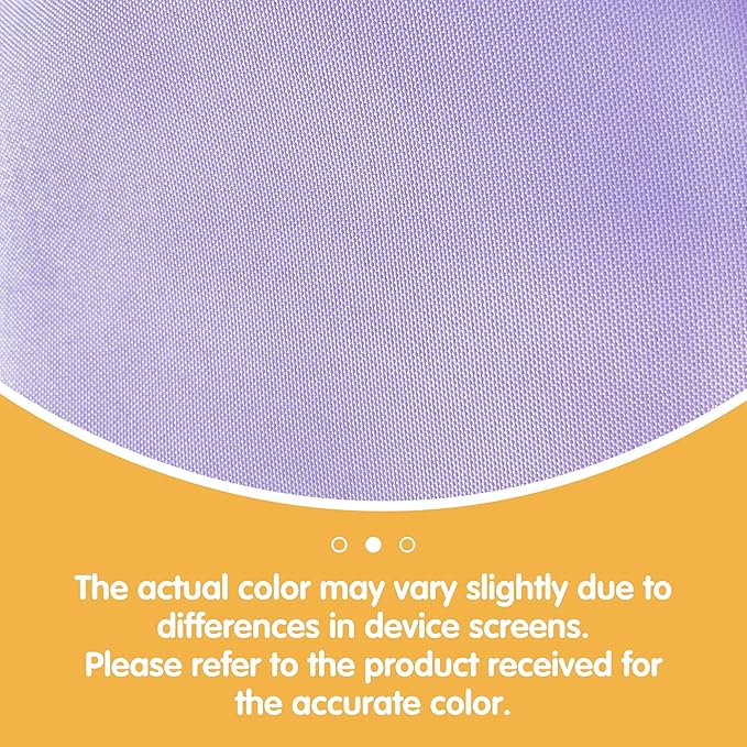 BRILLMAX 8 Pack Lavender Tablecloths 60 x 102 Inch for 6ft Rectangle Tables - 150 GSM Polyester Fabric, 15" Standard Drop, Water, Stain & Wrinkle Resistant Cloth Cover for Wedding Dining Buffet