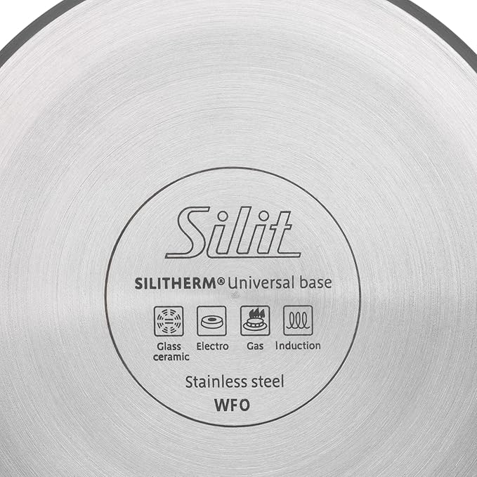 Silit "Sicomatic - T-Plus Duo Pressure Cooker, Silver, 3/4.5 Litre