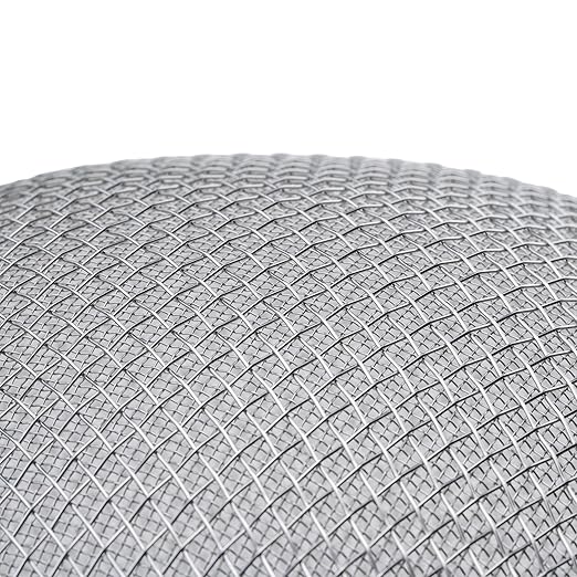Winco MS2K-10D Strainer, 10.5-Inch Diameter, Double Fine Mesh, Medium, Stainless Steel, Tan