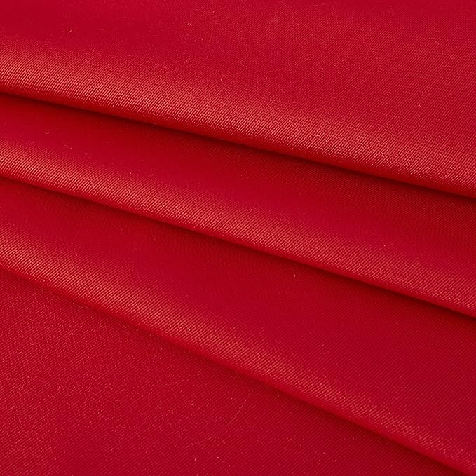 Obstal 210GSM Rectangle Red Tablecloth, Christmas Decorations Waterproof Table Cloth, Table Cover Protector for Holiday Party Use (Rio Red,60 x 84 Inch)