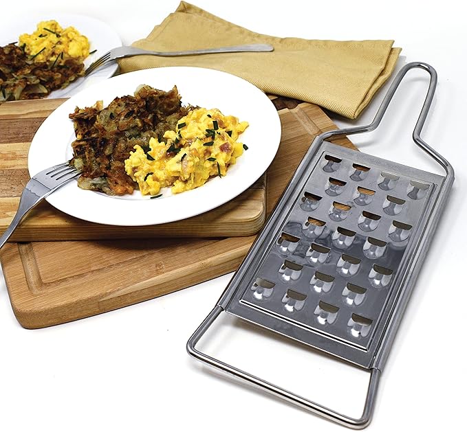 Norpro Stainless Steel Potato Grater, 1-Pack, Silver