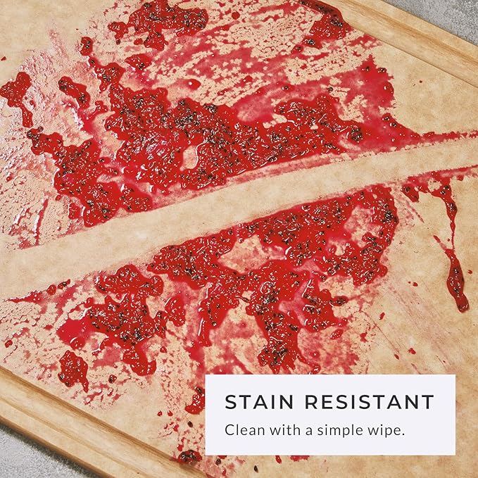 Elihome Classic Series Cutting Boards Set of 2, Natural Wood Fiber Composite, Dishwasher Safe, Eco-Friendly, Juice Grooves, Non-Porous, Made in USA, Medium (10"x 13") Natural and Black color