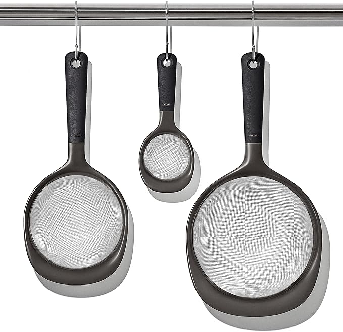 OXO Good Grips 3-Piece Strainer Set