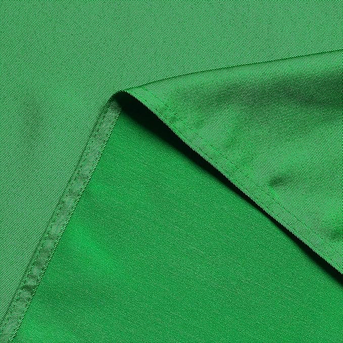Obstal 210GSM Square Green Table Cloth, Christmas Decorations Waterproof Tablecloth, Table Cover Protector for Holiday Party Use (Green,54 x 54 Inch)