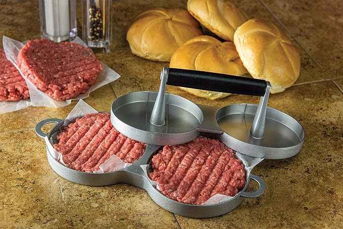 Char-Broil Cast Aluminum Burger Press