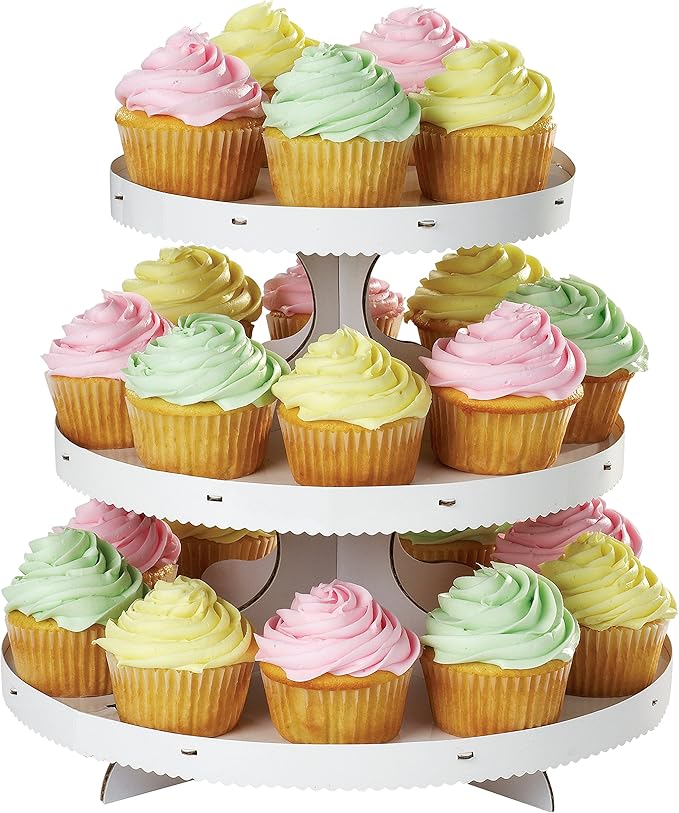 Wilton Cupcake 3-Tier Stand, White