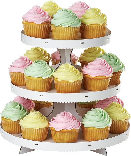 Wilton Cupcake 3-Tier Stand, White
