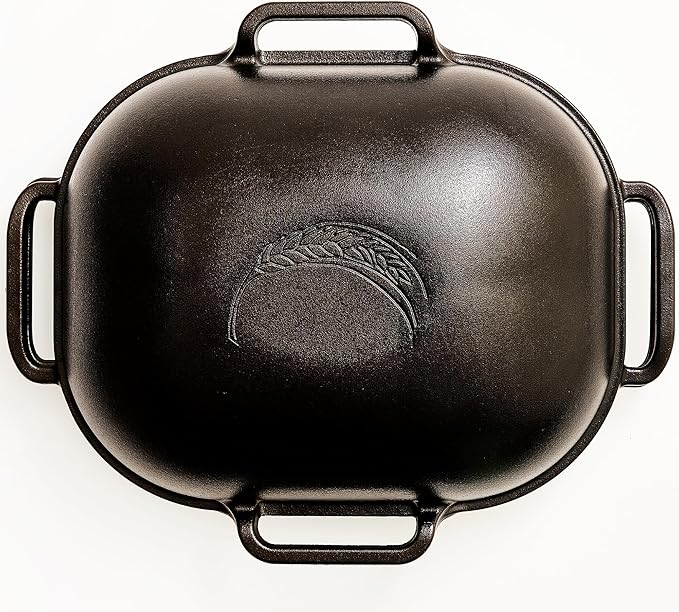 Challenger Bread Pan Cast Iron Sourdough Dutch Oven with Lid & Care Kit for Artisan Sourdough and Homemade Bread Baking - Made in USA
