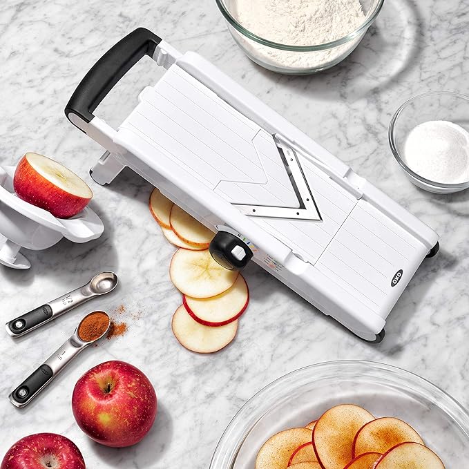 OXO Good Grips V-Blade Mandoline Slicer, White (1155700)