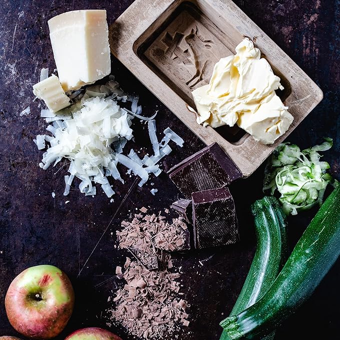 Microplane Kitchen Grater Ribbon Blade with a Stainless-Steel Blade - Made in USA, for Parmesan, Apple, Carrot, Zucchini & Chocolate from The Black Sheep Series